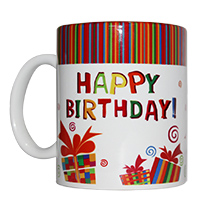 Colourful Birthday Mug