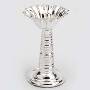 Silver Standing Diya