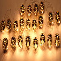 21 Golden Diyas Trail Light