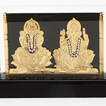 LM 2217 Gold  Laxmi Ganesh