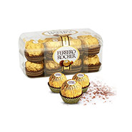 Delicious Box of 16 Pieces Ferrero Rocher Chocolates