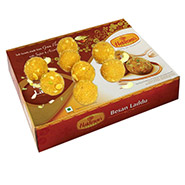 Mouthwatering 1kg Besan Ladoo Pack