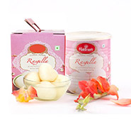 Delectable 1 Kg Haldirams Rasgulla 