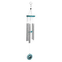 Silver wind chime