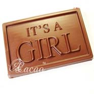 It’s a Girl Sugarfree Chocolate Bar