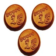 Sweet 16 Sugarfree Chocolate Coins