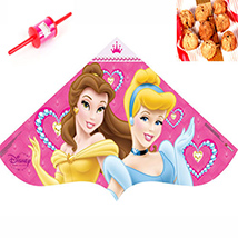 Barbie Foldable kite with 200 gms Khajoor