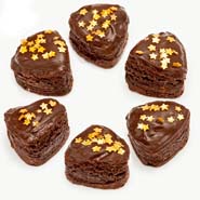 Chocolate  Triangle Cake Bites