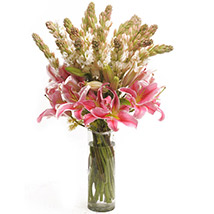 Mothers Day -Lilies N Tube Roses