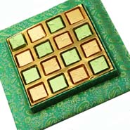 Green Assorted Chocolate Tray