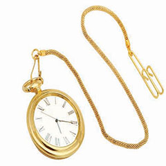 Gold Plated Pocket Watch - 299