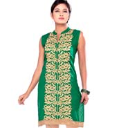 Green Kurti- 3336