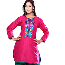 Pink Kurti- 3280