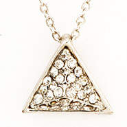 Pyramid Diamond Pendant