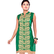 Green Kurti- 3336