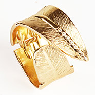 Gold Broad  Leaf Band