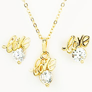 Love Pendant Set