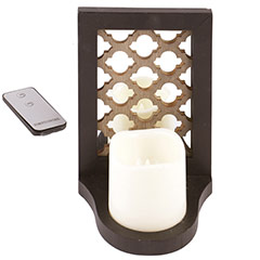 Valentine gift-Led Candle Stand Cum Photo Frame with Remote Control