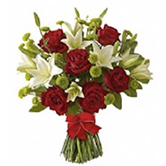 beauty queen-lilies-roses-rw 